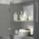 Avon Stone Grey Vanity with Marble Top & Curved Counter Top Basin 600mm