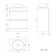 Trent Stone Grey Vanity Drawer with Oval Counter Top Basin 600mm