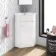Trent Gloss White Corner Basin Vanity 400mm