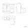Avon Gloss White Combination Vanity Basin and Miami Toilet 1000mm - Black Accents
