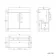 Avon Gloss White Combination Vanity Basin and Aruba Toilet 1300mm - Black Accents