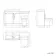 Avon Gloss White Combination Vanity Basin and Miami Toilet 1300mm - Black Accents