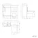 Avon Stone Grey Combination Vanity Basin and Miami Toilet 950mm - Black Accents