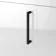 Harper Gloss White Combination Vanity Basin with Marble Top & Atlanta Toilet 1500mm - Black Accents