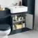 Monaco Inky Blue Basin Vanity 600mm