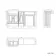 Monaco Graphite Grey Basin Vanity and Back To Wall Unit 1500mm (Excludes Pan & Cistern) - Brushed Brass Accents