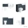 Monaco Inky Blue Combination Vanity Basin and Seattle Toilet 1200mm - Brushed Brass Accents