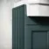 Monaco Midnight Green Combination Vanity Traditional Basin and Boston Toilet 1500mm - Brushed Brass Accents