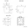 Harper Stone Grey Combination Vanity Basin and Houston Toilet 1200mm - Brushed Brass Accents - Left Handed