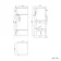 Harper Navy Blue Combination Vanity Basin and Houston Toilet 1500mm - Brushed Brass Accents
