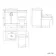Mersey Gloss White Combination Vanity Basin and Miami Toilet 1100mm - Black Accents
