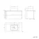 Corsica Inky Blue Vanity Drawer with Marble Top & Curved Counter Top Basin 1000mm
