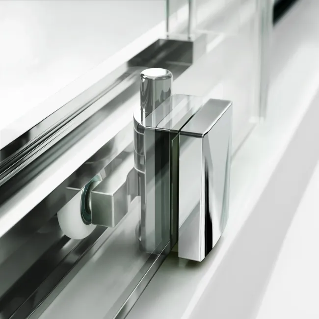 Hamburg Easy Clean 8mm Sliding Shower Door 1400mm - Easy Fix Feature
