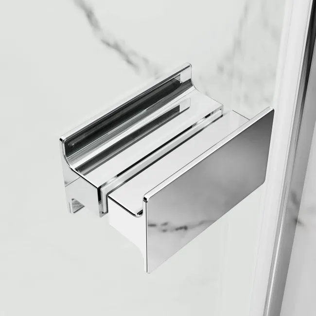 Vienna Easy Clean 8mm Hinged Shower Door 1400mm