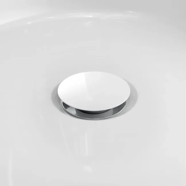 Barnet 1700mm Fluted Curved Corner Bath - Left Handed