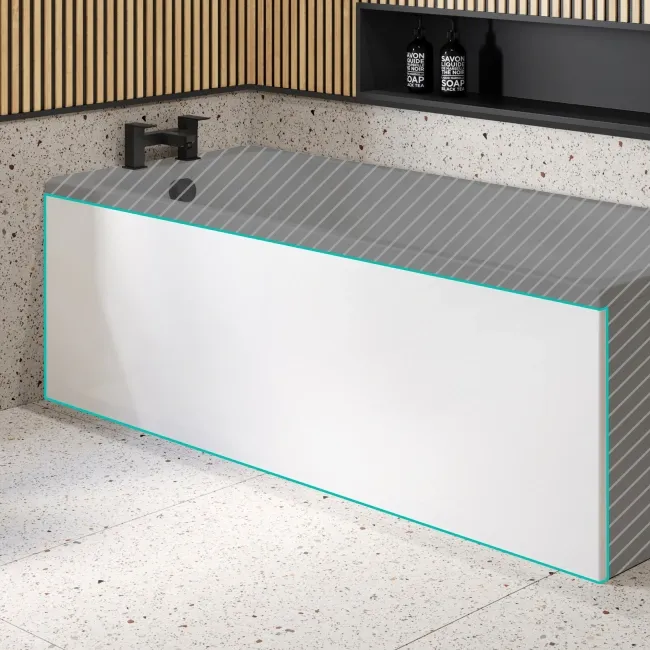 Witney & Antigua Straight Bath Front Panel 1700mm
