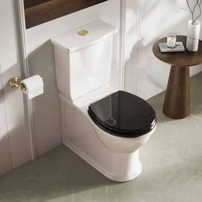 Alma & Kent Brushed Brass Cistern Flush Button - 48mm hole