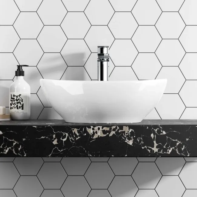 Colorado Oval Counter Top Basin 410mm