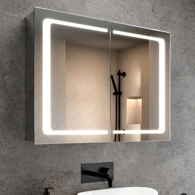 Arabella Illuminated LED Mirror Cabinet 600x800mm