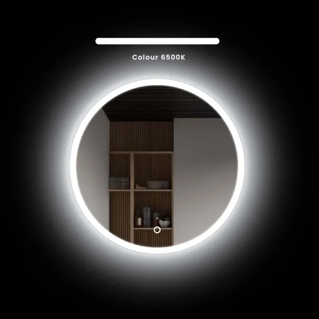 Madison Battery Powered Illuminated LED Mirror Cabinet 600x600mm