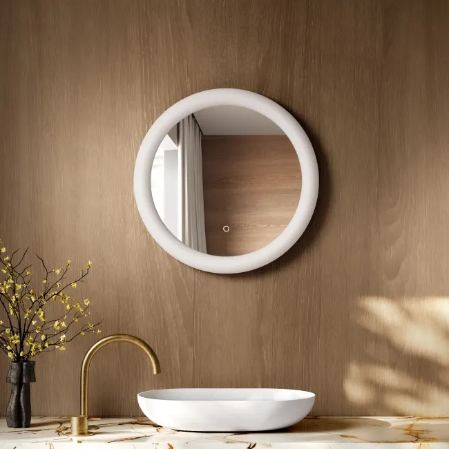 Joyce Round Illuminated LED Mirror 600mm