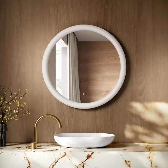 Joyce Round Illuminated LED Mirror 800mm