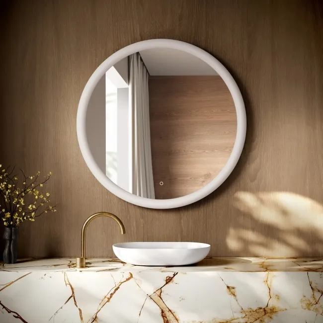 Joyce Round Illuminated LED Mirror 1000mm