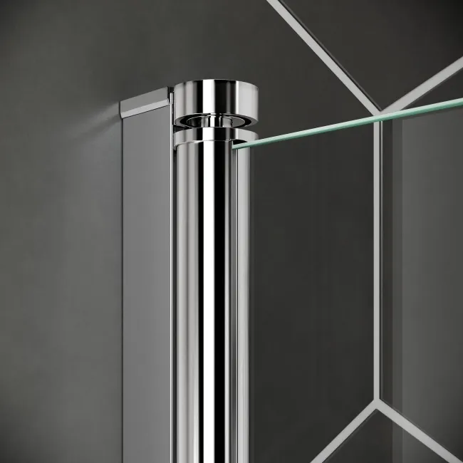 Hereford 1600x700 Square Shower Bath & 6mm Easy Clean Screen