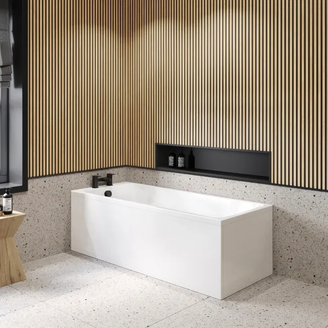 Witney 1700x700 Square Single Ended Bath