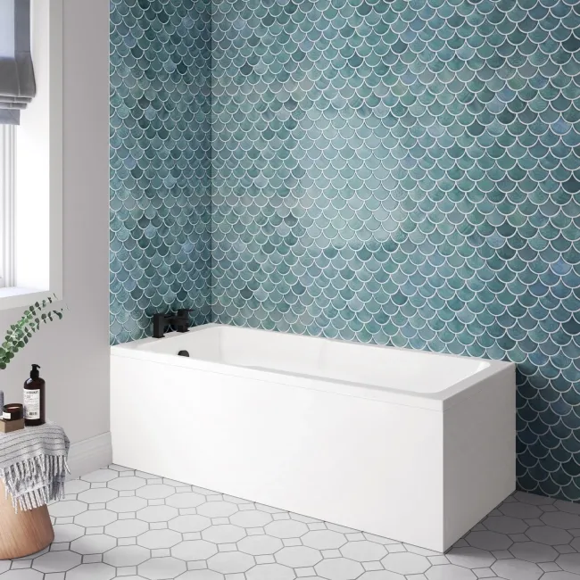 Antigua 1700x750 Keyhole Single Ended Bath
