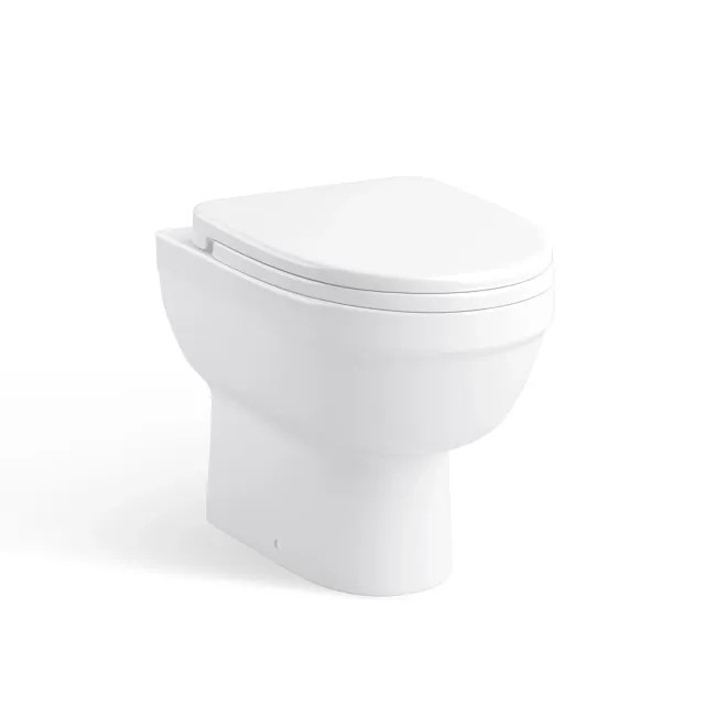 Bermuda Chalk White Combination Vanity Basin and Seattle Toilet 1000mm