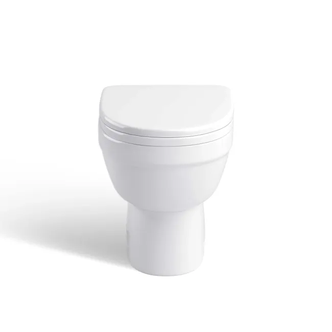 Quartz Stone Grey Combination Vanity Basin and Seattle Toilet 1050mm - Black Accents
