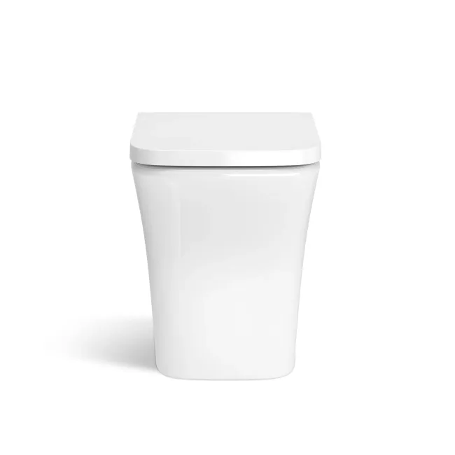 Quartz Gloss White Combination Vanity Basin and Houston Toilet 1050mm