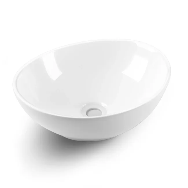 Milos Slate Grey Vanity with Oval Basin 500mm - Traditional Handles