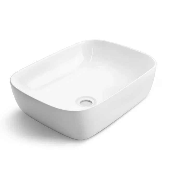 Omaha Gloss White Wall Hung Drawer Vanity with Marble Top & Curved Counter Top Basin 800mm