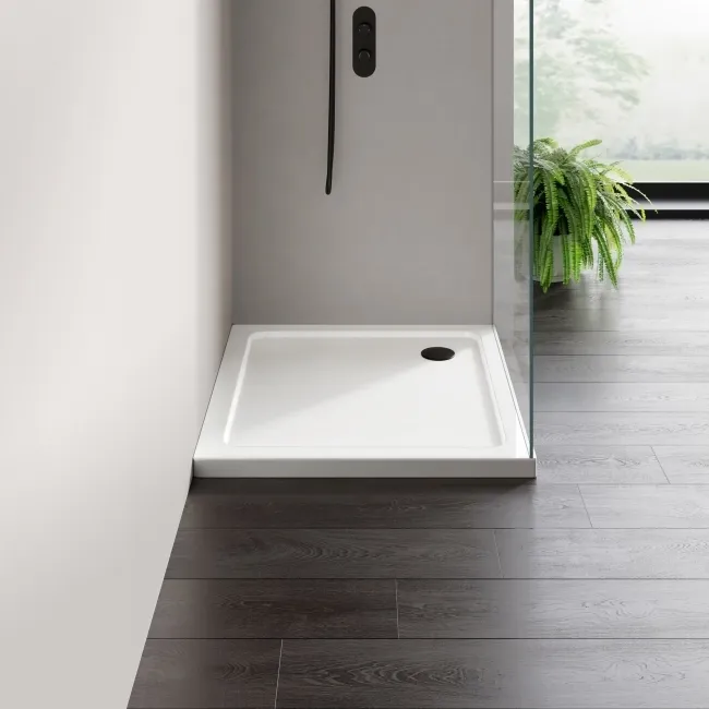 London Rectangular Stone Shower Tray 1000x800mm