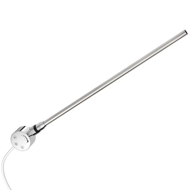 Barcelona Electric Chrome Straight Heated Towel Rail 1600x600mm