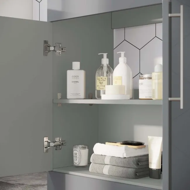 Avon Stone Grey Vanity with Oval Counter Top Basin 600mm