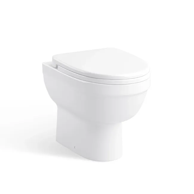 Monaco Chalk White Combination Vanity Traditional Basin and Seattle Toilet 1200mm - Brushed Brass Accents
