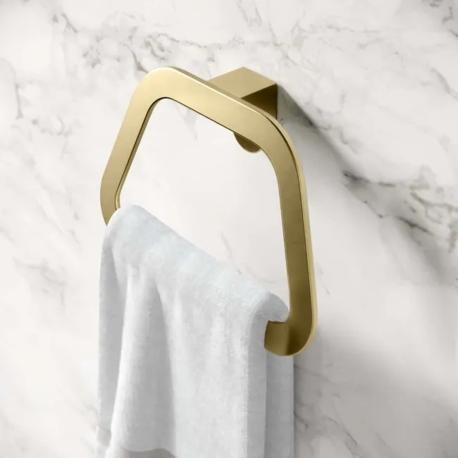 Eloise Brushed Brass 3 Pieces Accessory Set