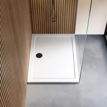 Cairo Rectangular SMC Composite Shower Tray 1200x800mm