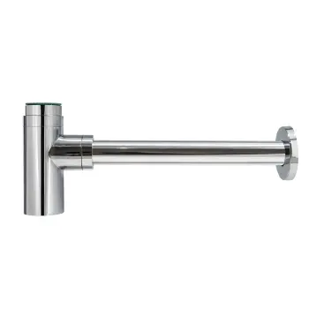 Chrome Round Basin Bottle Trap