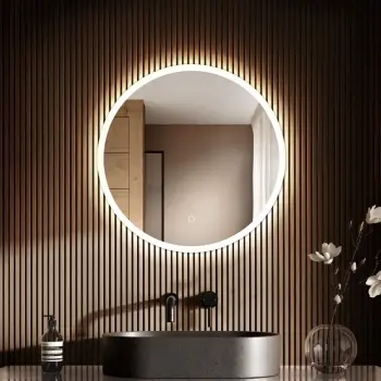 Grace Round Illuminated LED Mirror 600mm