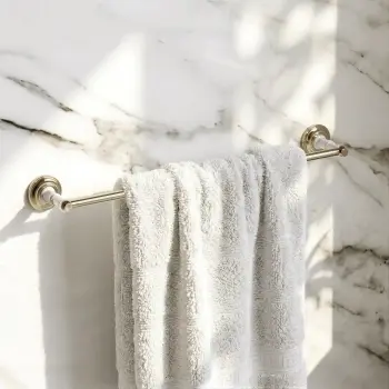 Avoca Traditional English Gold Towel Rail