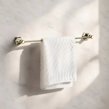 Kenmare Traditional English Gold Towel Rail