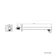 400mm Matt Black Square Wall Mounted Shower Arm