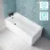Antigua 1500x750 Keyhole Single Ended Bath