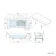 Antigua 1500x750 Keyhole Single Ended Bath