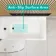 Witney 1400x700 Square Shower Bath & 6mm Easy Clean Matt Black Bath Screen