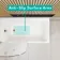 Witney 1400x700 Square Shower Bath & 6mm Easy Clean Brushed Copper Bath Screen